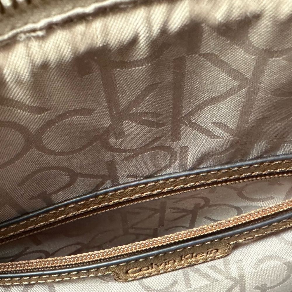 Calvin Klein Beige and Pink Satchel - Picture 7 of 10